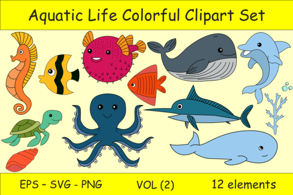 A Brand Designer's Take on Sea Life Graphics for Crafts & Business