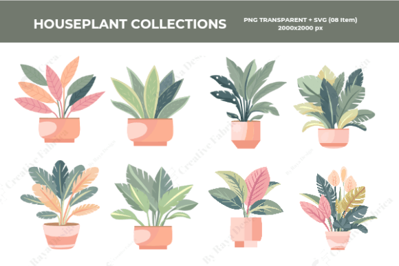 A Designer's Review of the Houseplant Collections Embroidery Design