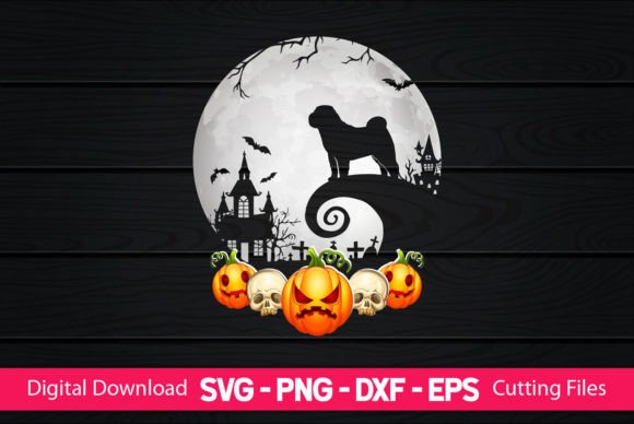 A Halloween Shar Pei Graphic for Creative Crafts