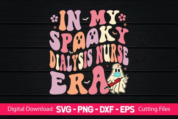 A Review of the In My Spooky Dialysis Nurse Era Design Asset