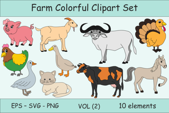 Crafting Better Content Graphics with Farm Pets Clipart