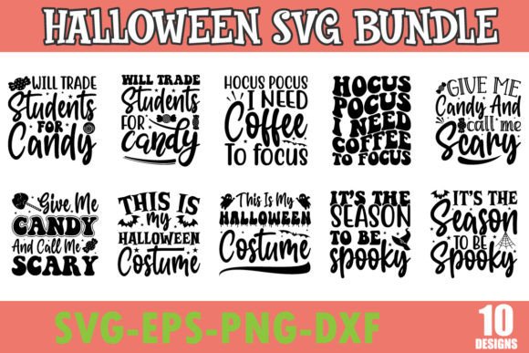 Crafting Profitable Graphics with Halloween SVG Quotes Bundle