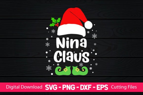 Crafting Seasonal Magic with the Nina Claus Graphics