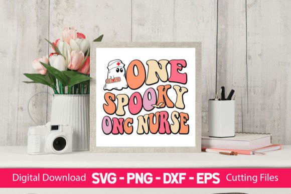 One Spooky ONC Nurse: A Graphic Asset for Crafters and Merchants