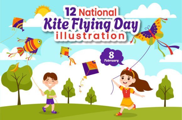 Reviewing National Kite Day Illustrations for Content Design