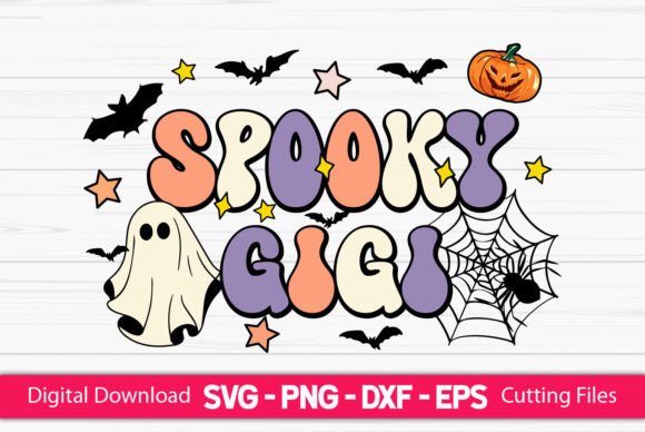 Spooky Gigi Graphics for Seasonal Crafts