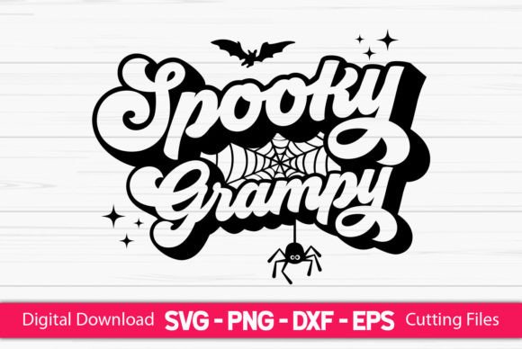 Spooky Grampy: An Illustrative Graphic for Craft-Driven Brands