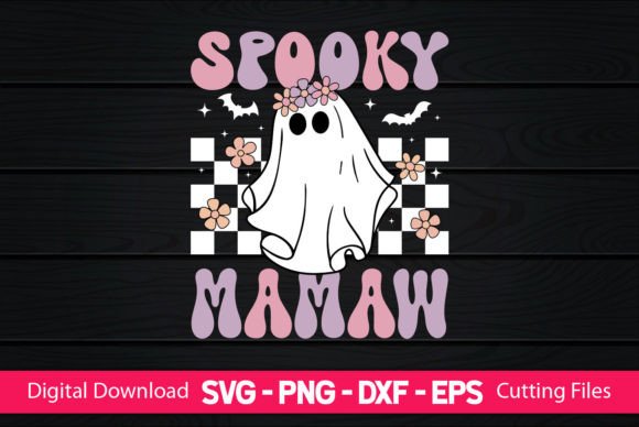 Spooky Mamaw Graphics for Crafts & Seasonal Marketing