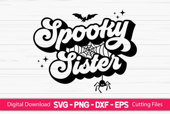 Spooky Sister: A Design Asset for Craft-Driven Graphics